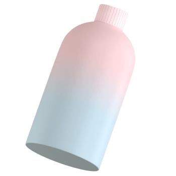 3d Skincare Bottle png