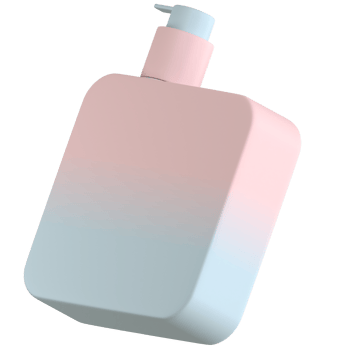 3d Skincare Bottle png