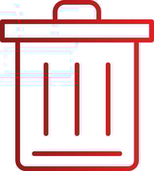 Trash Vector Icon