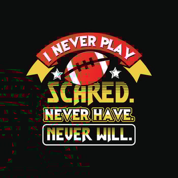 American Football T-shirt Design vector