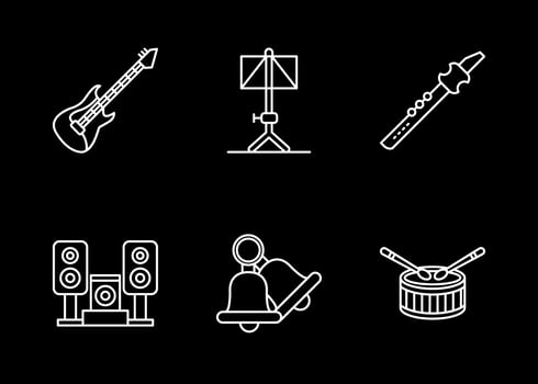Music Vector Icon Set