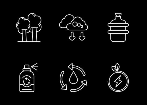 Recycling Vector Icon Set