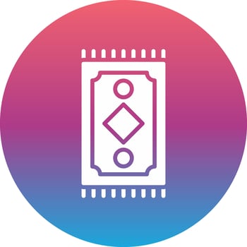 Prayer Rug Vector Icon