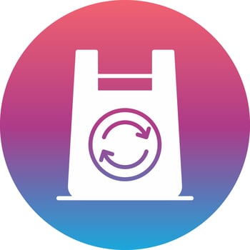 Plastic Bag Vector Icon