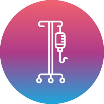 Infusion Rack Vector Icon