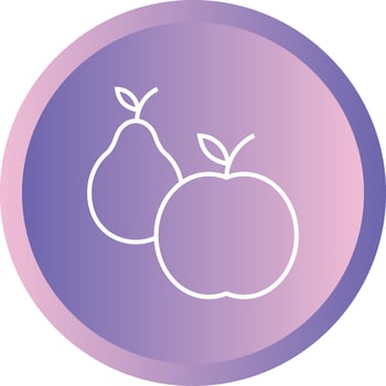 Beautiful Fruit Line Vector Icon
