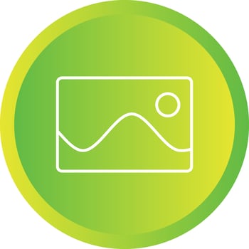 Beautiful Gallery Line Vector Icon