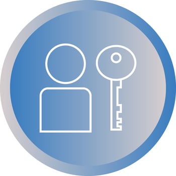 Beautiful Authentication vector line icon
