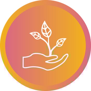 Beautiful Hope vector line icon