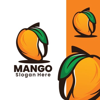 sweet mango art illustration vector