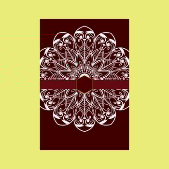 Luxury ornamental mandala background with arabic islamic east pattern style vector
