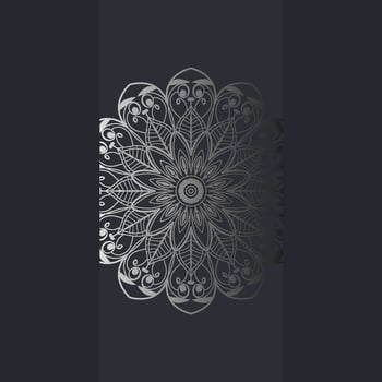 Luxury ornamental mandala background with arabic islamic east pattern style vector