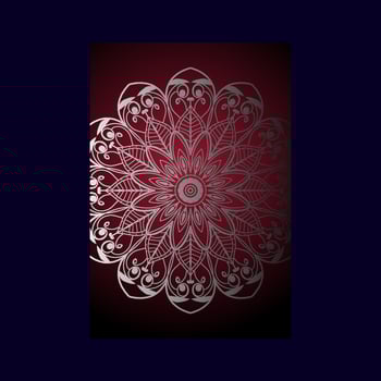 Luxury ornamental mandala background with arabic islamic east pattern style vector