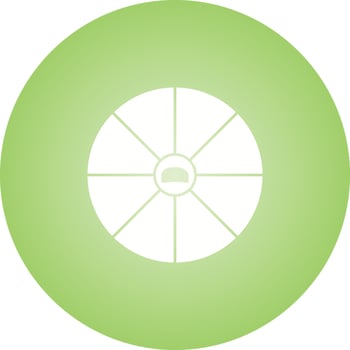 Unique Apple Pie Vector Glyph Icon