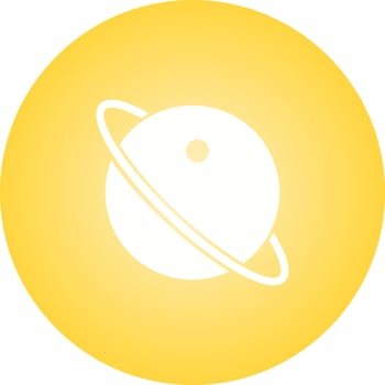 Unique Stars Vector Glyph Icon