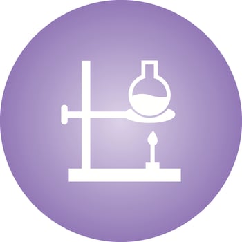 Unique Experiment Vector Glyph Icon