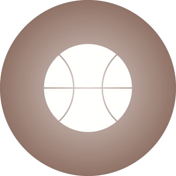 Unique Ball Vector Glyph Icon