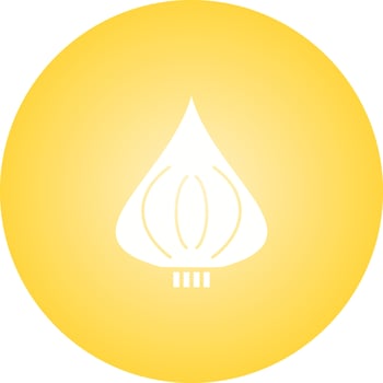Unique Beet Vector Glyph Icon