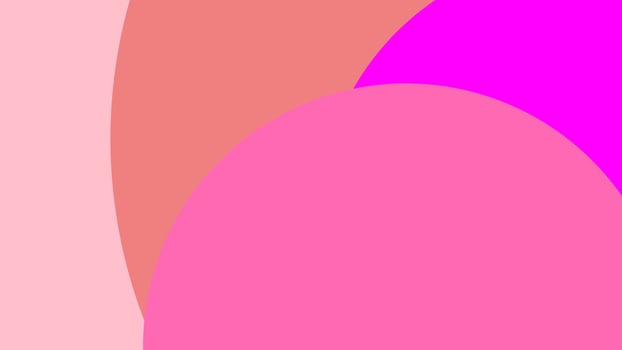 pink circles abstract background vector