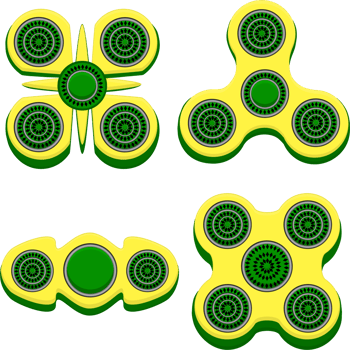 Collection accessory for sport game spiner png