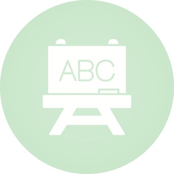 Chalk Board Vector Icon