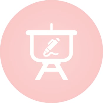 Education Presentation Vector Icon