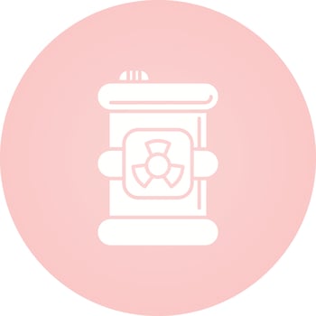 Toxic Waste Vector Icon