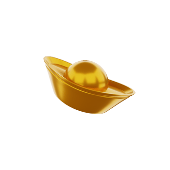 3d render icon chinese new year png