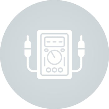 Voltmeter Vector Icon