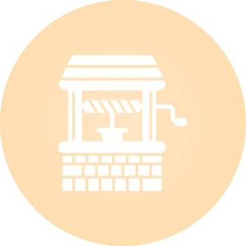 Water Well Vector Icon
