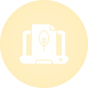 Organic Content Vector Icon