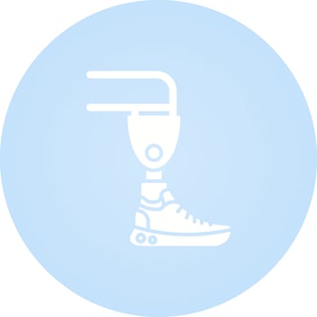 Prosthetics Vector Icon