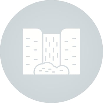 Waterfall Vector Icon