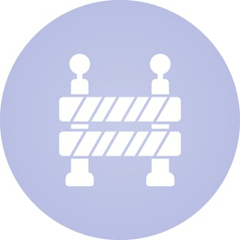 Barrier Vector Icon