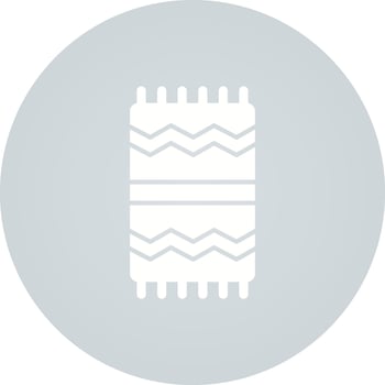 Beach Towel Vector Icon