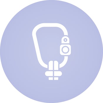 Carabiner Vector Icon