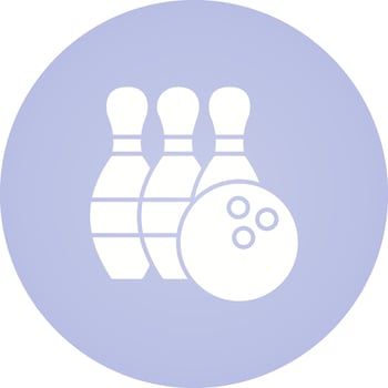 Bowling Vector Icon