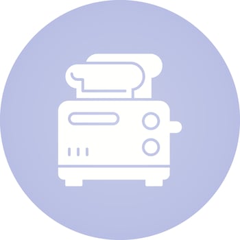 Toaster Vector Icon