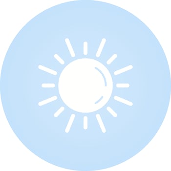 Sun Vector Icon