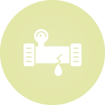 Broken Pipe Vector Icon