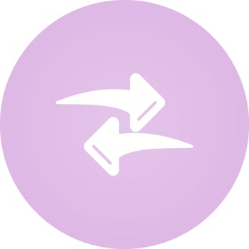 Exchange Unique Vector Icon