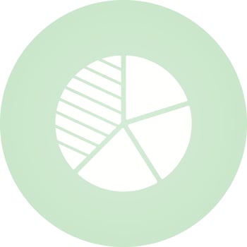 Pie Chart Vector Icon