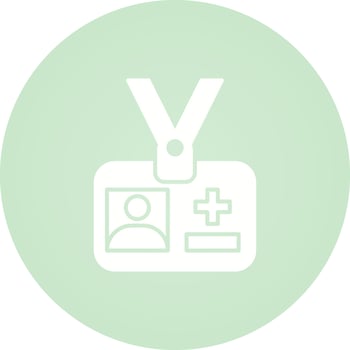 Medical Id Vector Icon