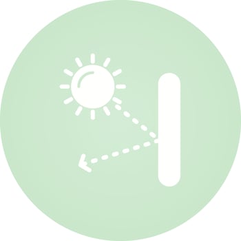 Specular Reflection Vector Icon