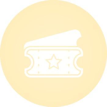 Ticket Vector Icon