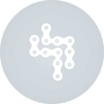Cycle Chain Vector Icon