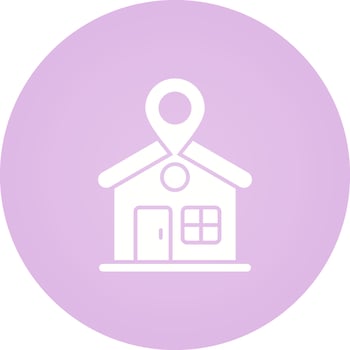 Home Location Vector Icon