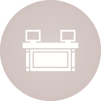 Reception Vector Icon