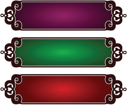 Set Of Luxury Golden Arabic Islamic Banner Title Frame Png Transparent Background Gold Text Box Vector Design Images