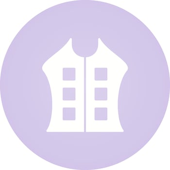 Bullet Proof Vest Vector Icon